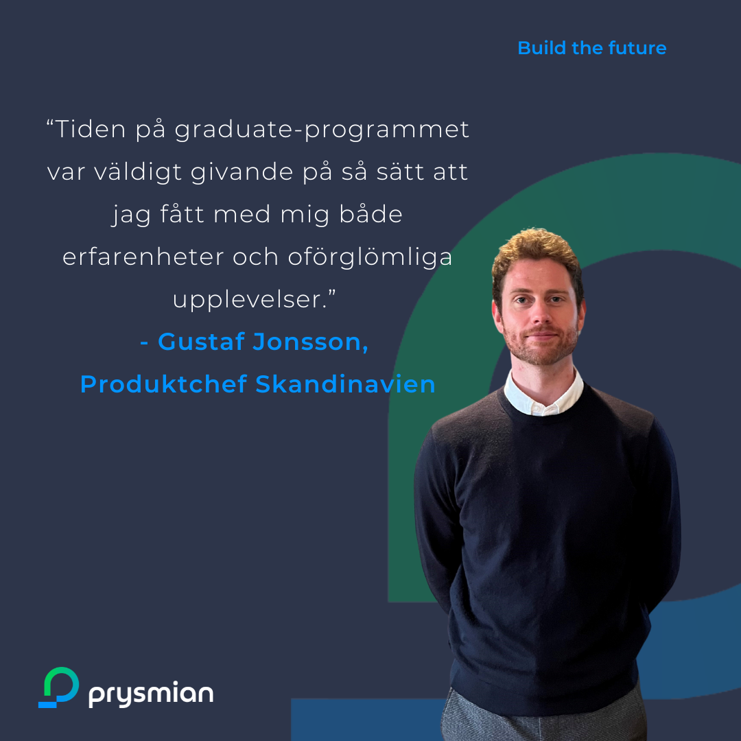 Gustaf Jonsson - Graduate Program