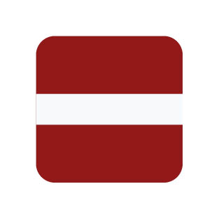 Lettland flagga